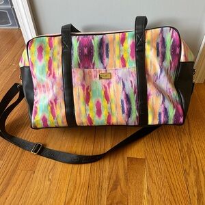Betsy Joshson Love Tie Die Large Travel Bag